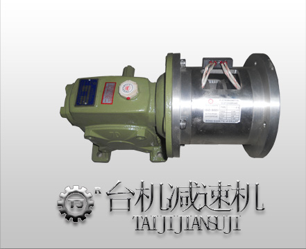 蝸輪蝸桿減速機(jī)帶雙法蘭離合剎車器